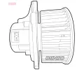 Vnitn ventiltor DENSO ‐ DEN DEA43003