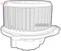 DENSO Vnitn ventiltor DEN DEA43009, DEA43009