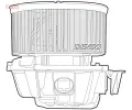Vnitn ventiltor DENSO ‐ DEN DEA46001