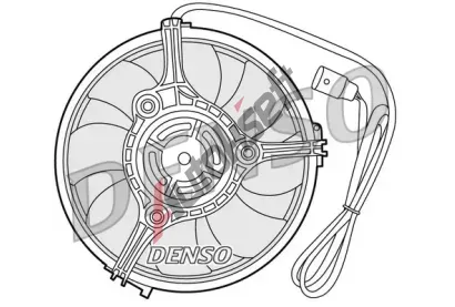 DENSO Vtrk chlazen motoru DEN DER02001, DER02001