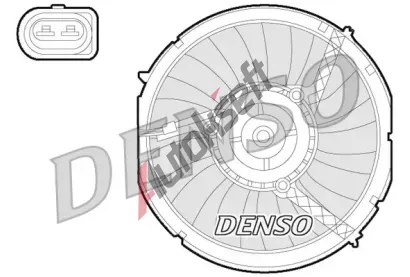 DENSO Vtrk chlazen motoru DEN DER02003, DER02003