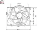 Vtrk chlazen motoru DENSO ‐ DEN DER05011