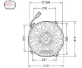 Vtrk chlazen motoru DENSO ‐ DEN DER07012