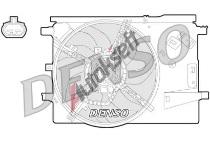 DENSO Vtrk chlazen motoru DEN DER09053, DER09053