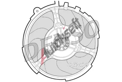 DENSO Vtrk chlazen motoru DEN DER09060, DER09060
