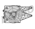 Vtrk chlazen motoru DENSO ‐ DEN DER09065
