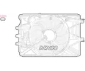 V�tr�k chlazen� motoru&nbsp;DENSO&nbsp;&dash;&nbsp;DEN DER09069