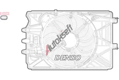 DENSO Větrák chlazení motoru DEN DER09069, DER09069 DENSO Větrák chlazení motoru DEN DER09069, DER09069