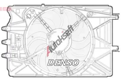 DENSO Větrák chlazení motoru DEN DER09070, DER09070 DENSO Větrák chlazení motoru DEN DER09070, DER09070