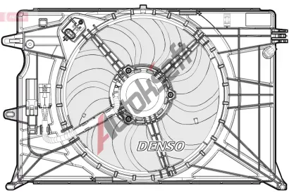 DENSO Vtrk chlazen motoru DEN DER09074, DER09074