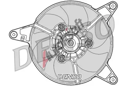 DENSO V�tr�k chlazen� motoru DEN DER09090, DER09090