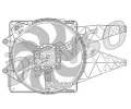Vtrk chlazen motoru DENSO ‐ DEN DER09094