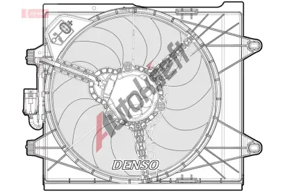 DENSO Vtrk chlazen motoru DEN DER09096, DER09096