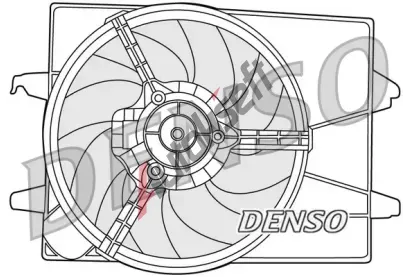 DENSO Vtrk chlazen motoru DEN DER10003, DER10003