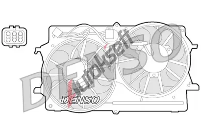 DENSO Vtrk chlazen motoru DEN DER10007, DER10007