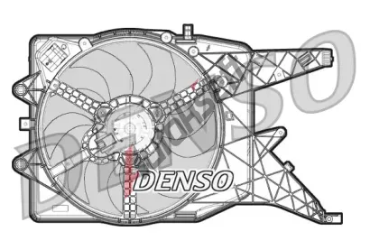 DENSO Vtrk chlazen motoru DEN DER20011, DER20011