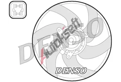 DENSO Vtrk chlazen motoru DEN DER21022, DER21022