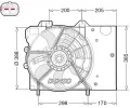 Vtrk chlazen motoru DENSO ‐ DEN DER21024