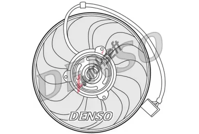 DENSO Větrák chlazení motoru DEN DER27001, DER27001 DENSO Větrák chlazení motoru DEN DER27001, DER27001