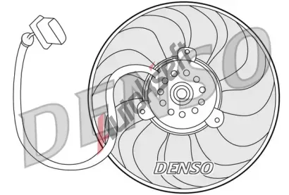 DENSO Vtrk chlazen motoru DEN DER32004, DER32004