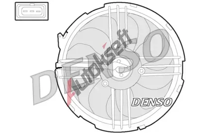 DENSO Vtrk chlazen motoru DEN DER32009, DER32009