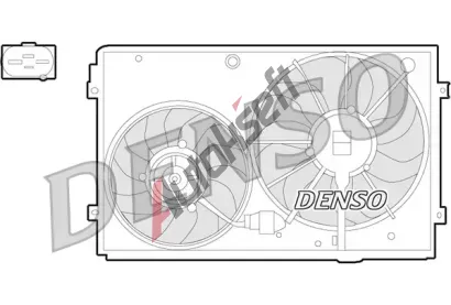 DENSO Vtrk chlazen motoru DEN DER32011, DER32011