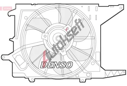DENSO Vtrk chlazen motoru DEN DER37003, DER37003