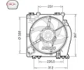 Vtrk chlazen motoru DENSO ‐ DEN DER46002