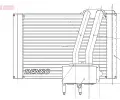 Vparnk klimatizace DENSO ‐ DEN DEV07005