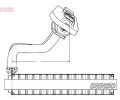 Vparnk klimatizace DENSO ‐ DEN DEV09020