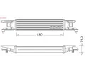 Chladi vzduchu intercooler DENSO ‐ DEN DIT01007