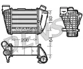 Chladi vzduchu intercooler DENSO ‐ DEN DIT02004