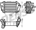 Chladi vzduchu intercooler DENSO ‐ DEN DIT02005