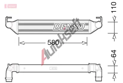 DENSO Chladi vzduchu intercooler DEN DIT06001, DIT06001