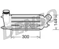 Chladi vzduchu intercooler DENSO ‐ DEN DIT07001