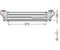 Chladi� vzduchu intercooler&nbsp;DENSO&nbsp;&dash;&nbsp;DEN DIT09121