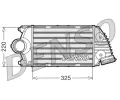 Chladi vzduchu intercooler DENSO ‐ DEN DIT28015
