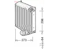 Chladi vzduchu intercooler DENSO ‐ DEN DIT28022
