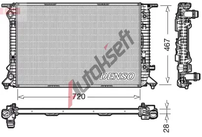 DENSO Chladi vody DEN DRM02021, DRM02021