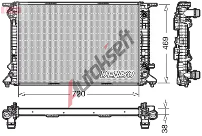 DENSO Chladi vody DEN DRM02023, DRM02023