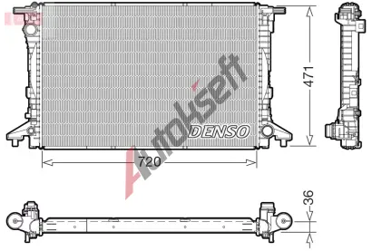 DENSO Chladi vody DEN DRM02047, DRM02047