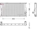 Chladi vody DENSO ‐ DEN DRM05003