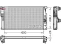 Chladi vody DENSO ‐ DEN DRM05015