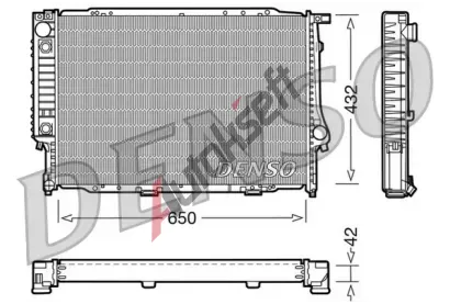 DENSO Chladi vody DEN DRM05054, DRM05054