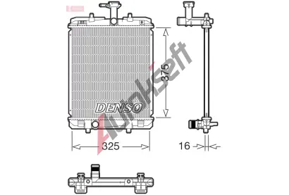 DENSO Chladi vody DEN DRM07063, DRM07063