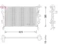 Chladi vody DENSO ‐ DEN DRM09044