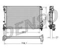 Chladi vody DENSO ‐ DEN DRM09163