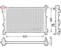 Chladi vody DENSO ‐ DEN DRM09167