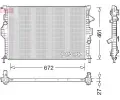 Chladi vody DENSO ‐ DEN DRM10048
