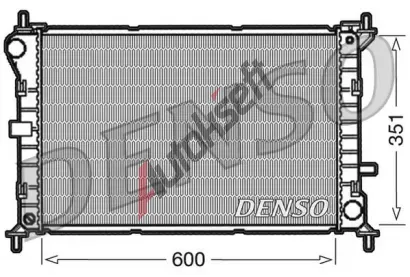 DENSO Chladi vody DEN DRM10051, DRM10051